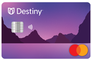 Destiny® Mastercard® with $1,000 Credit Limit card art