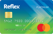 Reflex® Platinum Mastercard® card art